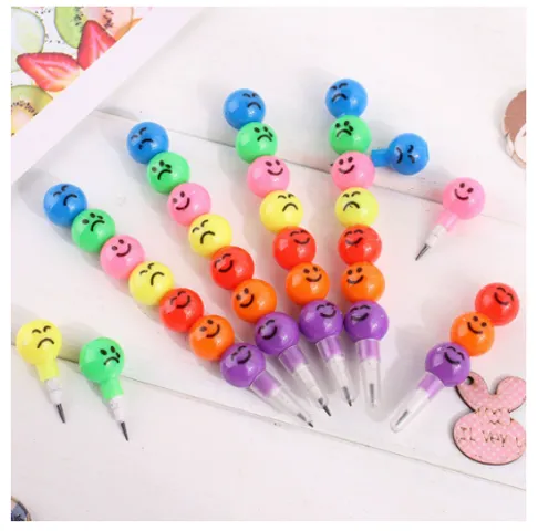 Set 5 Dụng Cụ Học Tập Cho Bé - Bút Chì, Bút Bi, Thước Kẻ Hươu Cao Cổ, Gọt Bút Chì Cute, Gôm Tẩy Hình Bắp Ngô - Combo Đồ Dùng Học Tập Sáng Tạo