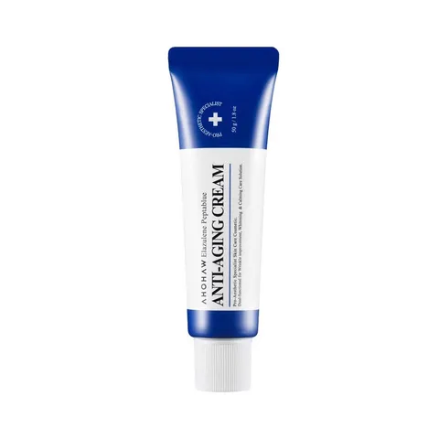 Kem dưỡng xóa nhăn Ahohaw Elazulene Pepta Blue 50g - Kem chống lão hóa, cải thiện độ đàn hồi và trẻ hóa da, phù hợp mọi loại da