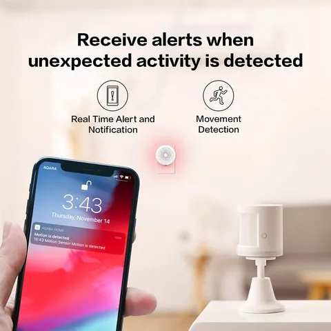 Cảm Biến Chuyển Động và Ánh Sáng Xiaomi Aqara - Thiết Bị Thông Minh Điều Khiển Đèn Tự Động, Kết Nối Zigbee, Độ Phủ 7m