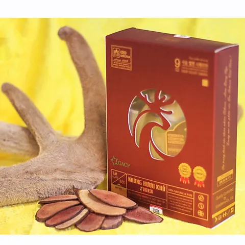 Nhung Hươu khô Siberia 50g - Thực phẩm chức năng hỗ trợ bồi bổ sức khỏe, bổ sung Acid Amin và nguyên tố vi lượng, cải thiện sức khỏe toàn diện.
