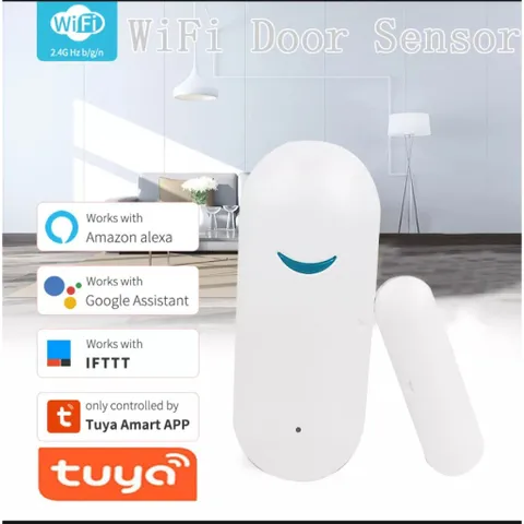 Cảm Biến Cửa Tuya Smart Kết Nối Điện Thoại - Thiết Bị An Ninh Hệ Thống Nhà Thông Minh, Kiểm Soát Mở Đóng Cửa Qua Ứng Dụng