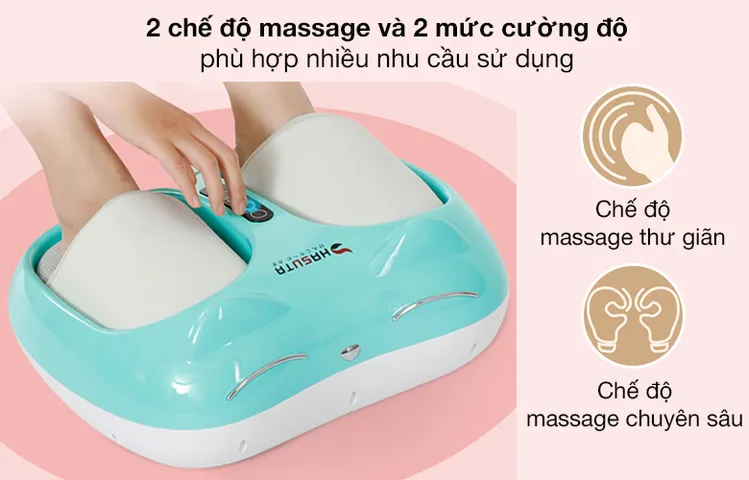 Máy Massage Chân Hasuta HMF-250 Sưởi Nhiệt Hồng Ngoại - Công Nghệ Massage 3D Hiện Đại, Giải Tỏa Căng Thẳng tại Nhà