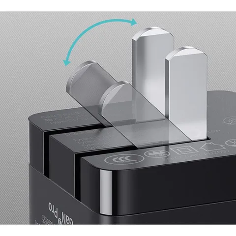 Bộ củ và cáp sạc nhanh Baseus GaN2 Pro QC 65W - Sạc đồng thời 3 thiết bị, công nghệ sạc Quick Charger, tương thích nhiều loại điện thoại