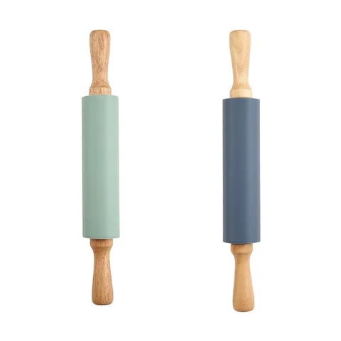 Bộ Dụng Cụ Làm Bánh Chống Dính Silicon - Thảm Nhào Bột & Cán Lăn Bột Đạt Tiêu Chuẩn An Toàn, Dễ Dùng, Chịu Nhiệt Cao