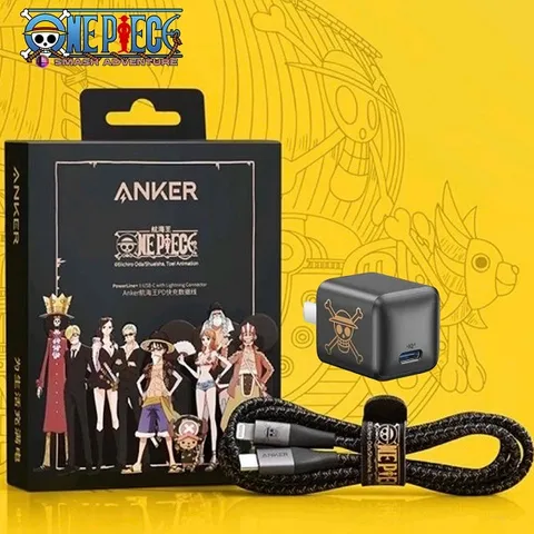 Bộ Sạc Anker Onepiece A2633 20W kèm Cáp Lightning MFi 1.2m - Sạc Nhanh Cho iPhone và Nintendo Switch