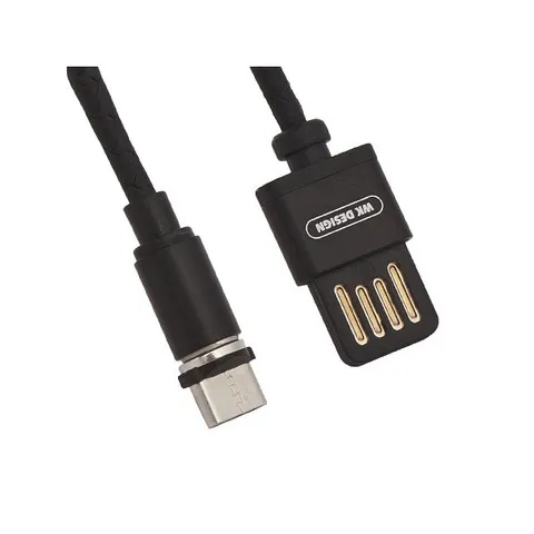 Cáp Sạc Từ WK WDC-046 Nam Châm Dành Cho Điện Thoại Android Samsung - Kết Nối Nhanh, Tiện Lợi, Bảo Hành 12 Tháng
