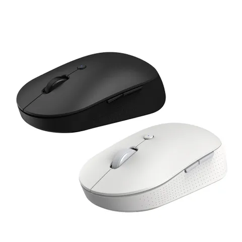 Chuột Không Dây Thông Minh Xiaomi Silent Edition WXSMSBMW02 - Chuột Tắt Tiếng Kết Nối Bluetooth USB, Đen, Trắng