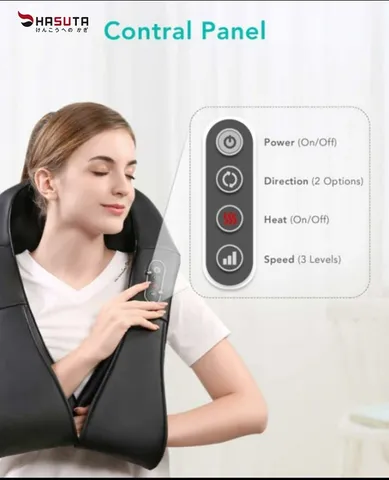 Đai Massage Toàn Thân Hasuta HMS-100 - Thiết Bị Chăm Sóc Sức Khỏe, Giảm Đau Nhức, Thư Giãn Vai Gáy, Thay Đổi Chế Độ Massage