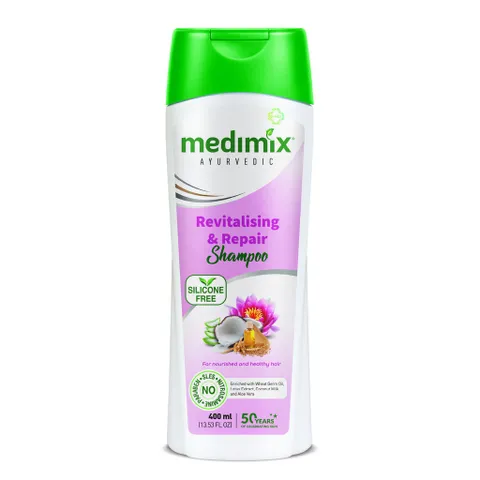 Dầu Gội Xả Medimix Revitalising & Repair - Phục Hồi Tóc Chắc Khỏe Với Nguyên Liệu Thiên Nhiên 400ml