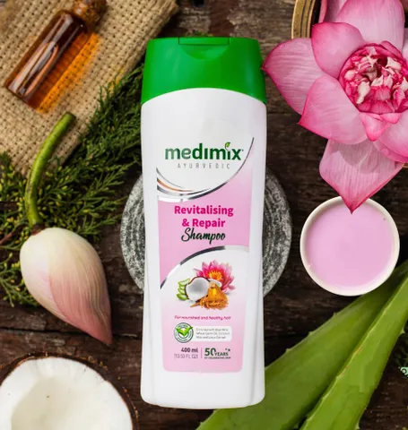 Dầu Gội Xả Medimix Revitalising & Repair - Phục Hồi Tóc Chắc Khỏe Với Nguyên Liệu Thiên Nhiên 400ml