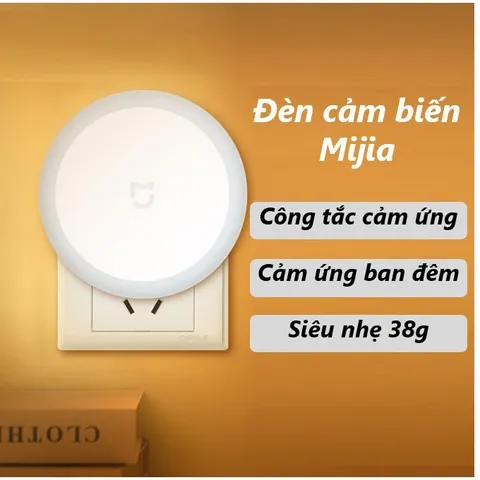 Đèn Cảm Biến Ánh Sáng Xiaomi Mijia GZCGQ01LM - Thiết Bị Thông Minh, Dễ Lắp Đặt, Phạm Vi Phát Hiện Lên Đến 83,000 Lux