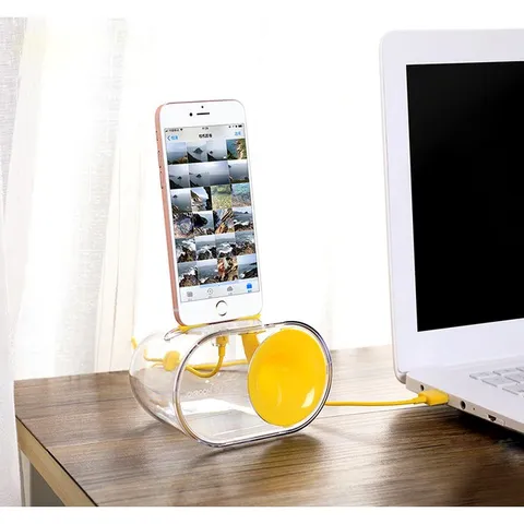 Dock sạc JOYROOM ZS144 tích hợp loa khuếch đại âm thanh - Phụ kiện sạc cho điện thoại và iPad - Thiết kế sang trọng, chất lượng âm thanh sống động