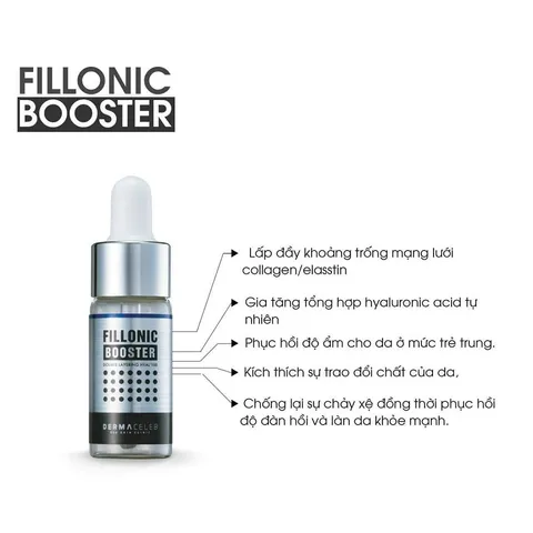 Tinh Chất Dưỡng Da Fillonic Booster 10ml - Hỗ Trợ Cấp Ẩm Và Căng Bóng Da, Tăng Cường Collagen, Chống Lão Hóa