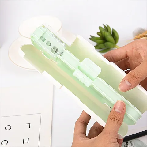 Hộp Bút Nhựa 2 Ngăn Cao Cấp Cho Học Sinh - Thiết Kế Ngộ Nghĩnh, Tiện Lợi Đựng Dụng Cụ Học Tập
