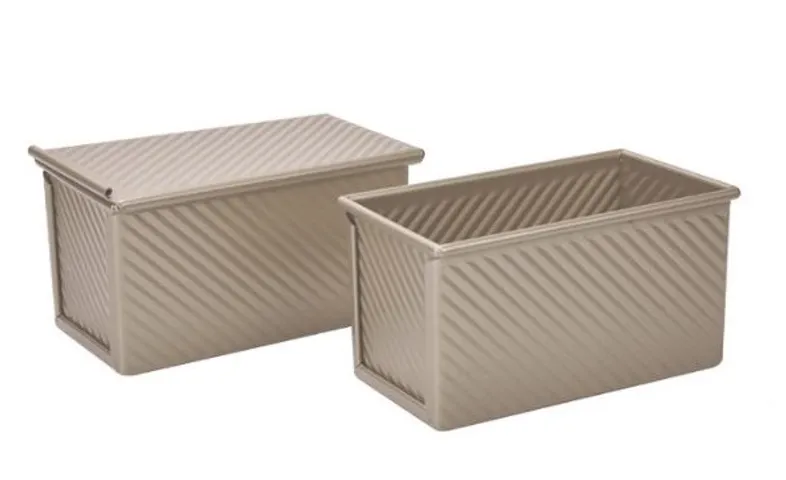 Khuôn Nướng Bánh Mì Sandwich Cao Cấp Thép Carbon - An Toàn, Đều Nhiệt, Không Dính Chất Lượng Cao Giúp Tạo Bánh Ngon 450g & 250g