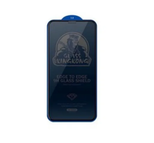Kính Chống Nhìn Trộm KingKong Hộp Sắt cho iPhone 7 8 Plus X Xs Max 11 12 13 mini ProMax - Bảo Vệ Toàn Diện, Chắc Chắn 9H