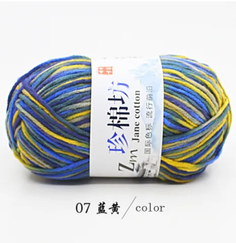 Len Jane Cotton Loang Màu 2.5mm Cao Cấp - Sợi Len Mềm Dễ Đan, Thích Hợp Cho Khăn, Áo, Mũ - Đồ Dùng Trang Trí Nhà Cửa