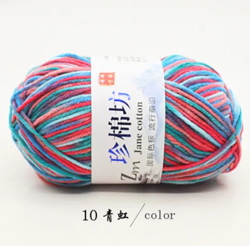 Len Jane Cotton Loang Màu 2.5mm Cao Cấp - Sợi Len Mềm Dễ Đan, Thích Hợp Cho Khăn, Áo, Mũ - Đồ Dùng Trang Trí Nhà Cửa