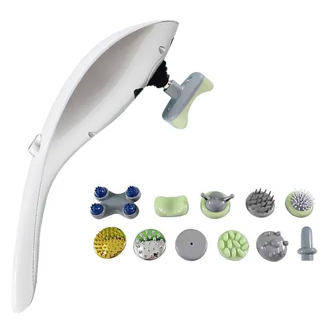 Máy massage cầm tay Fuki Japan FK-511 - 11 đầu massage chuyên dụng, món quà tuyệt vời cho sức khỏe và thư giãn tại nhà