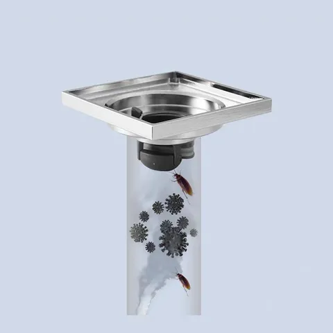 Nắp Thoát Nước Chống Mùi Xiaomi DiiiB - Inox 304 Bền Bỉ, Cấu Trúc Xoáy 3 Chiều Ngăn Mùi Hiệu Quả Cho Gia Đình