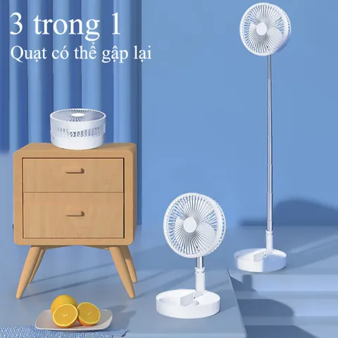 Quạt Tích Hợp Loa Không Dây Xiaomi Youpin Zolele P10S 7200mAh - Quạt Gập Tiện Lợi, Âm Thanh Chất Lượng Cho Mọi Không Gian