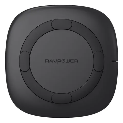 Sạc Không Dây RAVPower RP-PC072 5W - Sạc Nhanh An Toàn Tương Thích Tất Cả Thiết Bị Chuẩn Qi, Tiện Dụng Di Động