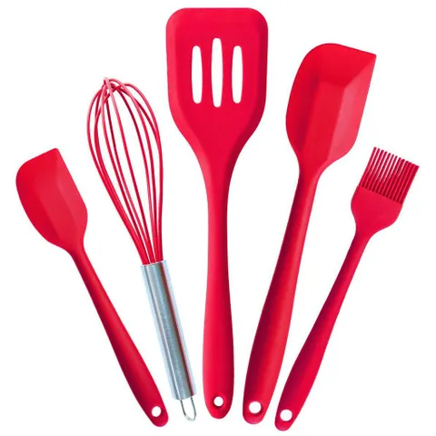 Bộ 5 Dụng Cụ Làm Bánh Silicone Cao Cấp - Chịu Nhiệt 40-230 Độ, Dễ Dàng Sử Dụng và Lau Chùi, Sản Phẩm Nhà Bếp Tiện Lợi
