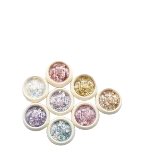 Set 8 Hộp Nhũ Kim Tuyến Vảy Cá Nhiều Màu - Trang Trí Nail Tỏa Sáng, Dễ Dùng Cho Móng Đẹp, Phong Cách Thời Thượng