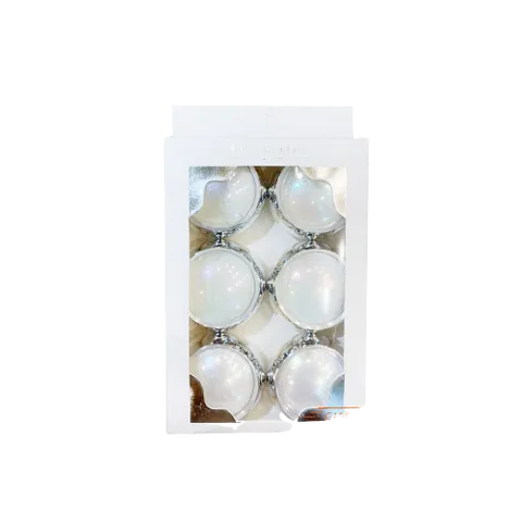 Set 6 Hộp Bột Tráng Gương Ánh Ngọc Trai Làm Nail - Phụ Kiện Làm Móng Độc Đáo, Dễ Phối Màu, Chất Lượng Cao