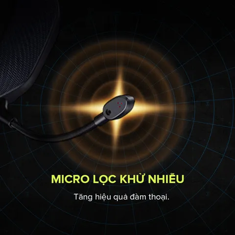 Tai nghe Gaming HAVIT H2012D - Driver 50mm, Đèn RGB 36 Màu, Mic Khử Tiếng Ồn, Thiết Kế Ergonomic, Chất Lượng Âm Thanh Tuyệt Vời
