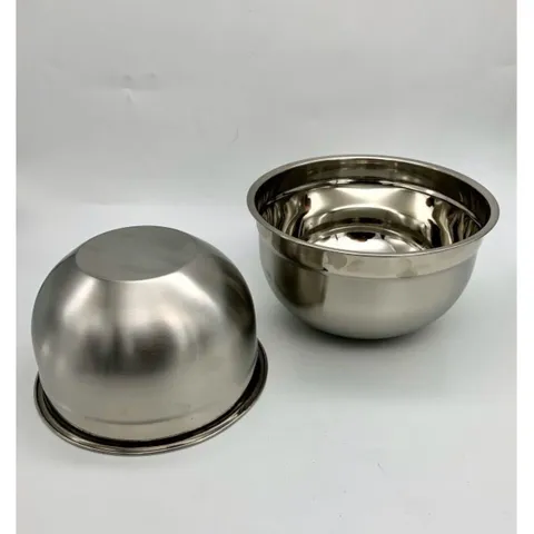 Tô Trộn Bột Inox Không Gỉ - Dụng Cụ Đánh Trứng, Trộn Bột, Làm Bánh và Salad - Thiết Bị Nhà Bếp Thực Hành Chất Lượng Cao