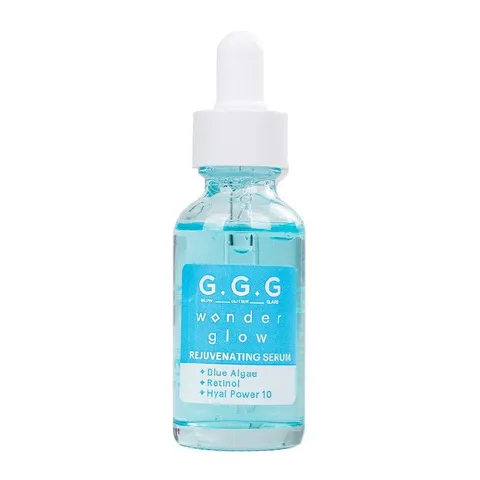 Serum G.G.G Wonder Glow 30ml - Hỗ Trợ Trẻ Hóa Da, Cấp Ẩm Sâu, Giảm Nếp Nhăn, Làm Sáng Da, Dưỡng Da Từ Thiên Nhiên