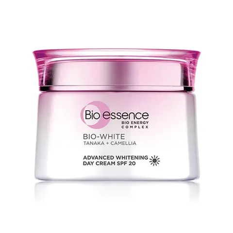 Kem Dưỡng Trắng Ban Ngày Bio-White Tanaka Camellia SPF20 - Bảo Vệ Da Khỏi Tia UV, Dưỡng Ẩm Sâu, Phù Hợp Mọi Loại Da