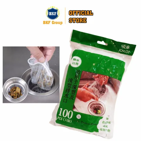Combo 500 Túi Lọc Rác Bồn Rửa Chén Bát Joylot - Giải Pháp Ngăn Nghẹt, Vệ Sinh Bếp Hiệu Quả
