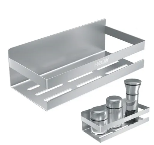 Kệ Đựng Gia Vị Inox Dán Tường Hobby KGVD Chống Gỉ Sét - Giải Pháp Tổ Chức Nhà Bếp Thông Minh và Tiện Lợi