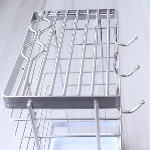 Kệ Đựng Dao Kéo Inox Hobby DD3M - Thiết Kế Gọn Gàng Kèm Móc Treo, Dễ Dàng Vệ Sinh, Giải Pháp Tối Ưu Cho Căn Bếp Bạn