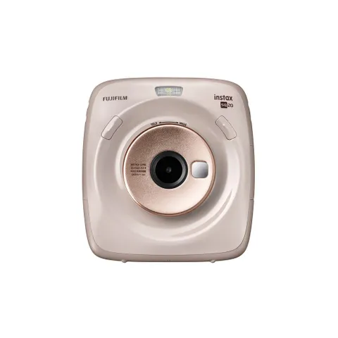 Máy Chụp Ảnh Lấy Ngay Fujifilm Instax Square SQ20 - Máy Ảnh Hybrid Analog & Digital Đen/Nâu, In Ảnh Khổ Vuông 6x6cm
