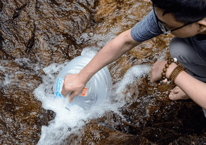 Bình Nước Dã Ngoại Xếp Gọn Naturehike NH14S002-T - Chất Liệu TPU Kháng Khuẩn, Tiết Kiệm Diện Tích, Dung Tích 5-15 Lít, Tiện Lợi Khi Di Chuyển
