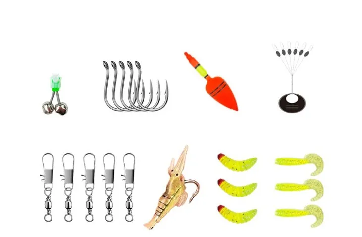 Bộ cần câu 2 khúc đặc kèm máy 200 cuốn cước và phụ kiện - Cần câu thông minh cho trải nghiệm câu cá hoàn hảo