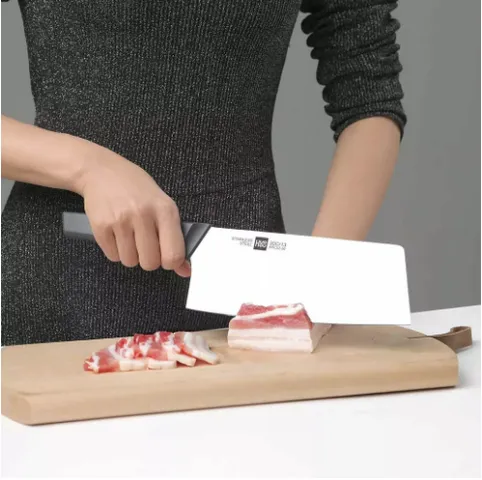 Bộ dao làm bếp 6 món Xiaomi HuoHou HU0057 - Thép không gỉ sắc bén kèm khay gỗ tiện lợi cho bếp nhà bạn
