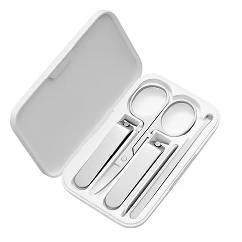 Bộ Dụng Cụ Chăm Sóc Móng Tay 5 Món Xiaomi - Kìm Bấm, Kéo Cắt, Dũa, Cây Lấy Rác Tai - Thiết Kế Nhỏ Gọn, Sang Trọng