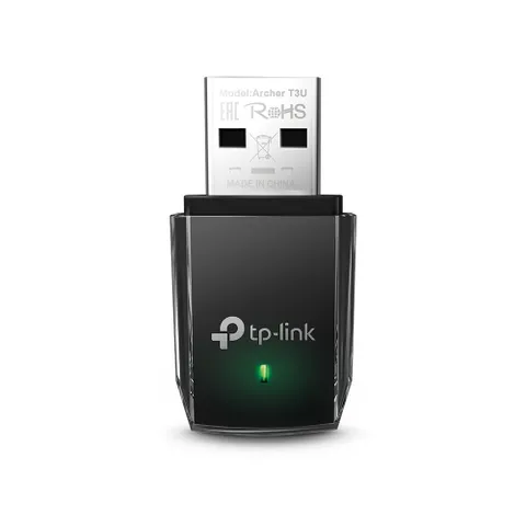 Bộ Thu Wifi TP-Link Archer T3U AC1300Mbps - Kết Nối Wifi Tốc Độ Cao, Thiết Kế Nhỏ Gọn, Hỗ Trợ Chuẩn Wifi Mới 802.11ac