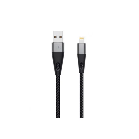 Cáp Sạc Lightning Siêu Bền Xiaomi ZMI AL806 - Chất Liệu Chống Đạn, Tốc Độ Sạc Nhanh 2.4A, Dài 1m, Hàng Chính Hãng