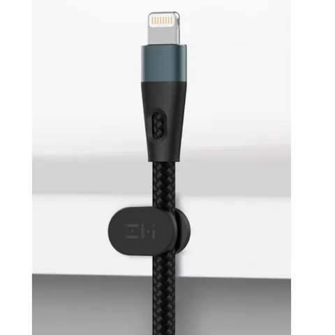 Cáp Sạc Lightning Siêu Bền Xiaomi ZMI AL806 - Chất Liệu Chống Đạn, Tốc Độ Sạc Nhanh 2.4A, Dài 1m, Hàng Chính Hãng