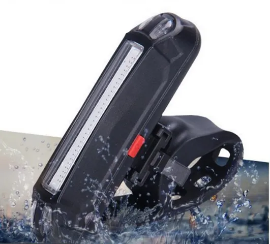 Đèn Hậu Xe Đạp Nháy 2 Màu Xanh Đỏ BMN01 Chống Nước - An Toàn Giao Thông, Đèn LED Sáng Rõ, Gắn Cọc Yên Xe Đạp