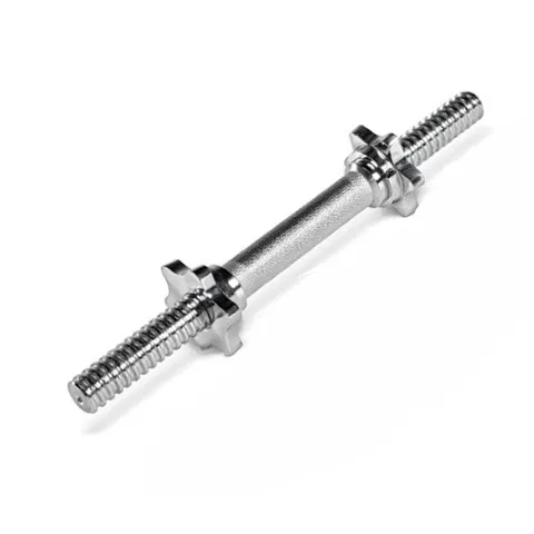 Đòn tạ tay 35cm Đúc Đặc Có Ốc Vặn - Dụng Cụ Tập Gym Cơ Bắp Chất Liệu Bền Bỉ, Thiết Kế Nhám Cầm Chắc, Thay Đổi Tạ Tập