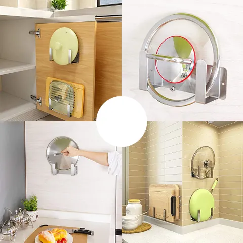 Giá Treo Đồ Bếp Inox Hobby Chắc Chắn - Giá Để Đồ Tiện Lợi, Không Gỉ, Tiết Kiệm Không Gian Nhà Bếp