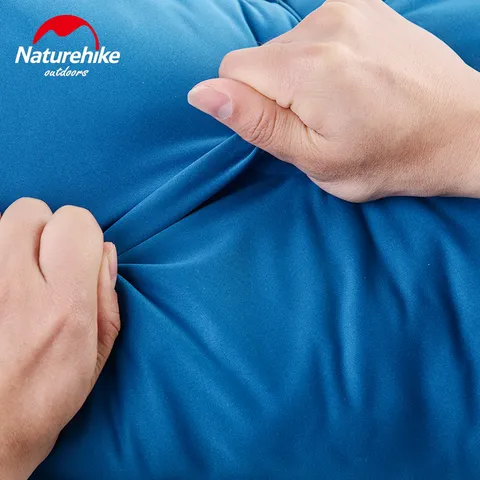 Gối Hơi Tự Bơm NatureHike NH17A001-L - Tối Ưu Cho Cắm Trại, Du Lịch, Dã Ngoại, Gọn Nhẹ, Thoải Mái 46x27cm