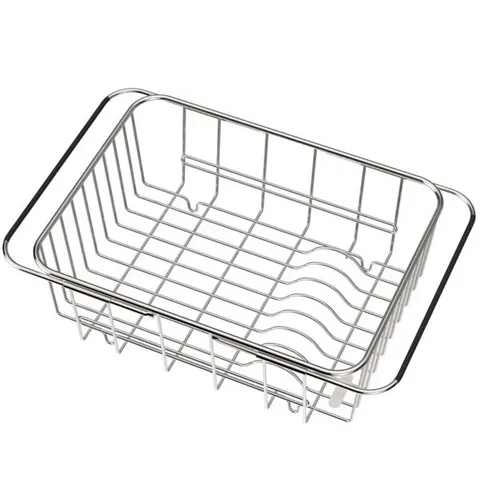 Khay Đựng Đồ Gác Bồn Rửa Chén Hobby KDC3 - Inox Cao Cấp, Tùy Chỉnh Kích Thước Tiện Lợi Cho Bếp Gọn Gàng