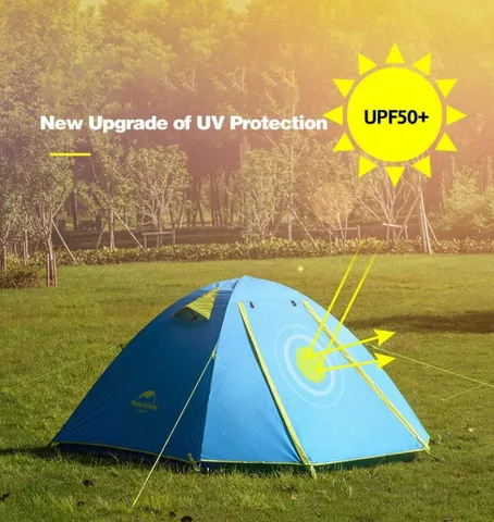 Lều Cắm Trại 3 Người Chống Nước NatureHike NH18Z033-P - Lều Dã Ngoại Bảo Vệ Chống Nắng Mưa, Thiết Kế Nhẹ Gọn, Dễ Dàng Mang Theo